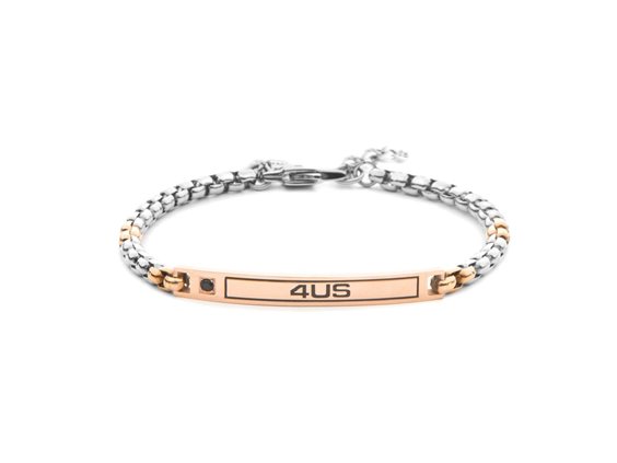 Bracelet 4US: Cesare Paciotti Homme in Acier 4UBR8447 - 4UBR8447